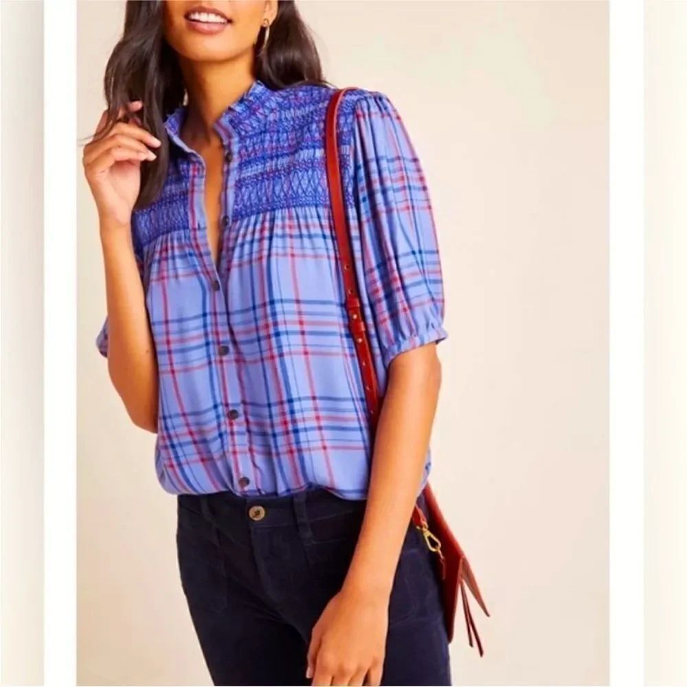 Maeve Lise button up top